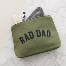 Load image into Gallery viewer, Rad Dad - Olive Wash Bag