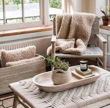 Load image into Gallery viewer, Mo Mango Wood Trough LARGE