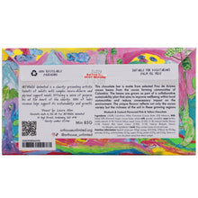 Load image into Gallery viewer, Peace, Rhubarb & Custard Flavoured Pink & Yellow Chocolate Bar