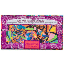 Load image into Gallery viewer, Psychodelia, Silky Dark Colombian Chocolate Bar
