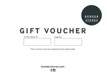 Load image into Gallery viewer, Bowden Stores INSTORE Gift Voucher