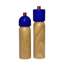 Load image into Gallery viewer, Salt &amp; Pepper Grinder - Navy &amp; Red: Large