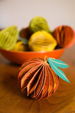 Load image into Gallery viewer, UK/EU: Orange Honeycomb Ornament