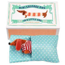 Load image into Gallery viewer, Mini Sausage Dog In A Little Box