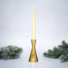 Load image into Gallery viewer, Orla Gold Coloured Metal Candlestick Holder: Medium
