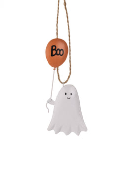 Tin Ghost with Boo Balloon