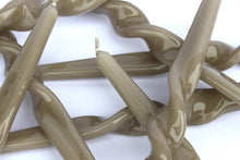 Load image into Gallery viewer, MÆGEN Single Twist Taper Candles - Individual - Mink