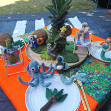 Load image into Gallery viewer, Handmade Felt Ollie the Octopus Fair trade Hanging Decor