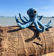 Load image into Gallery viewer, Handmade Felt Ollie the Octopus Fair trade Hanging Decor
