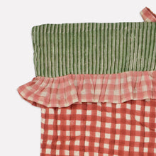 Load image into Gallery viewer, Christmas Stocking | Gingham | Ginger