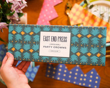 Load image into Gallery viewer, UK/EU: Blue Paper Crowns