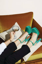 Load image into Gallery viewer, Here's How "The Lou" Coupe Glass - Set of 2 Blue