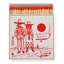 Load image into Gallery viewer, Cowboy Perfect Match | Square Matchboxes