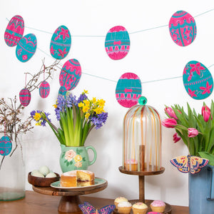 Large Easter Egg Garland