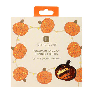 Pumpkin Disco String Lights | Autumn | Halloween Decor |