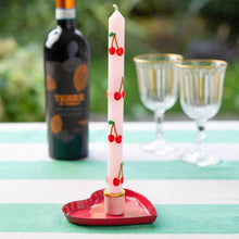 Load image into Gallery viewer, Cherry Dinner Candles - 2 Pack
