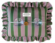 Load image into Gallery viewer, The Original Bath Pillow by Abahna® – Heritage Stripe (Pink)