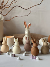 Load image into Gallery viewer, Taupe Bunny Ear Candle