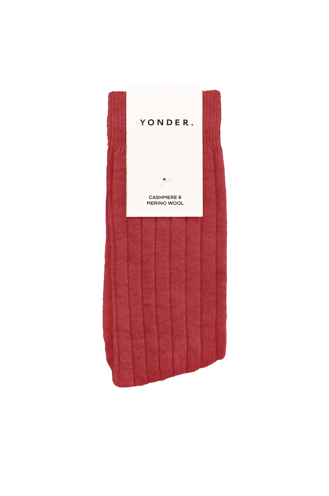 Cashmere Blend Socks | Cranberry