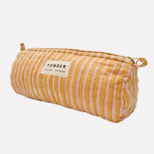 Load image into Gallery viewer, Quilted Barrel Case | Candy Stripe | Biscuit