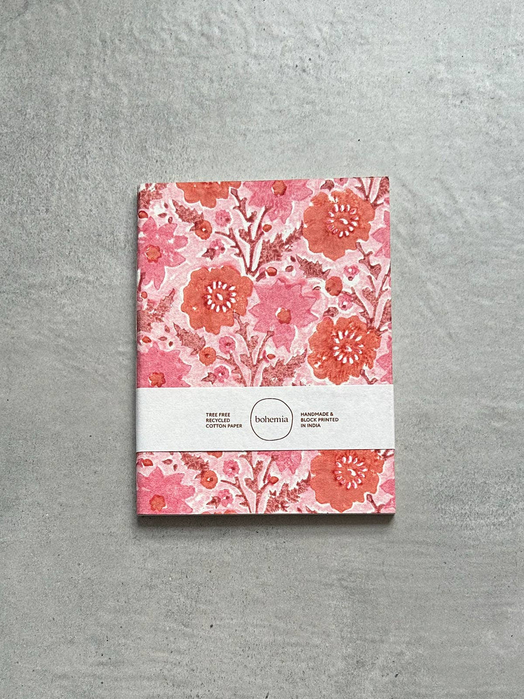 LARGE Vintage Pink Notebook