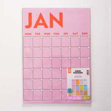 Load image into Gallery viewer, Monthly Undated A3 Wall Planner | 12 Pages | Colourburst