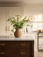 Load image into Gallery viewer, Elara Wooven Rattan Vase