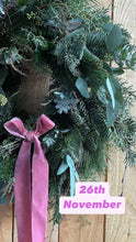 Load image into Gallery viewer, CHRISTMAS WREATH WORKSHOPS 2024