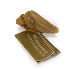 Load image into Gallery viewer, Linen Blend Napkins - Asparagus (set of 2)