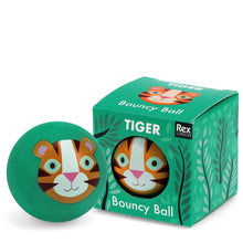Load image into Gallery viewer, Bouncy ball - Tiger (green)