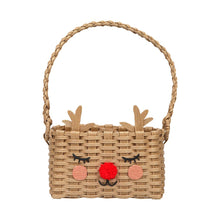 Load image into Gallery viewer, Christmas Recycled Reindeer Shaped Basket | Novelty Gifts |