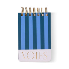 Load image into Gallery viewer, DesignWorks Ink Twin Wire Chunky Notepad - Blue + Navy