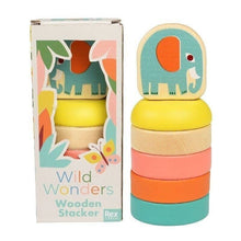 Load image into Gallery viewer, Wooden Stacker - Wild Wonders
