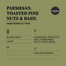 Load image into Gallery viewer, Drinks Biscuits - Parmesan Cheese &amp; Sweet Basil 110g