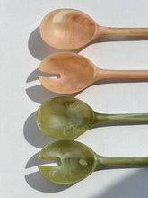 Load image into Gallery viewer, Salad Servers - Coral Set