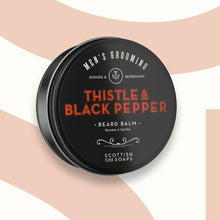 Load image into Gallery viewer, Thistle &amp; Black Pepper Beard Balm 95ml