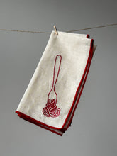Load image into Gallery viewer, Linen Blend Napkins - Spaghetti (Set of 2)