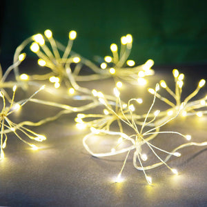 Allium Starburst Gold LED String Lights | 2m | Christmas |
