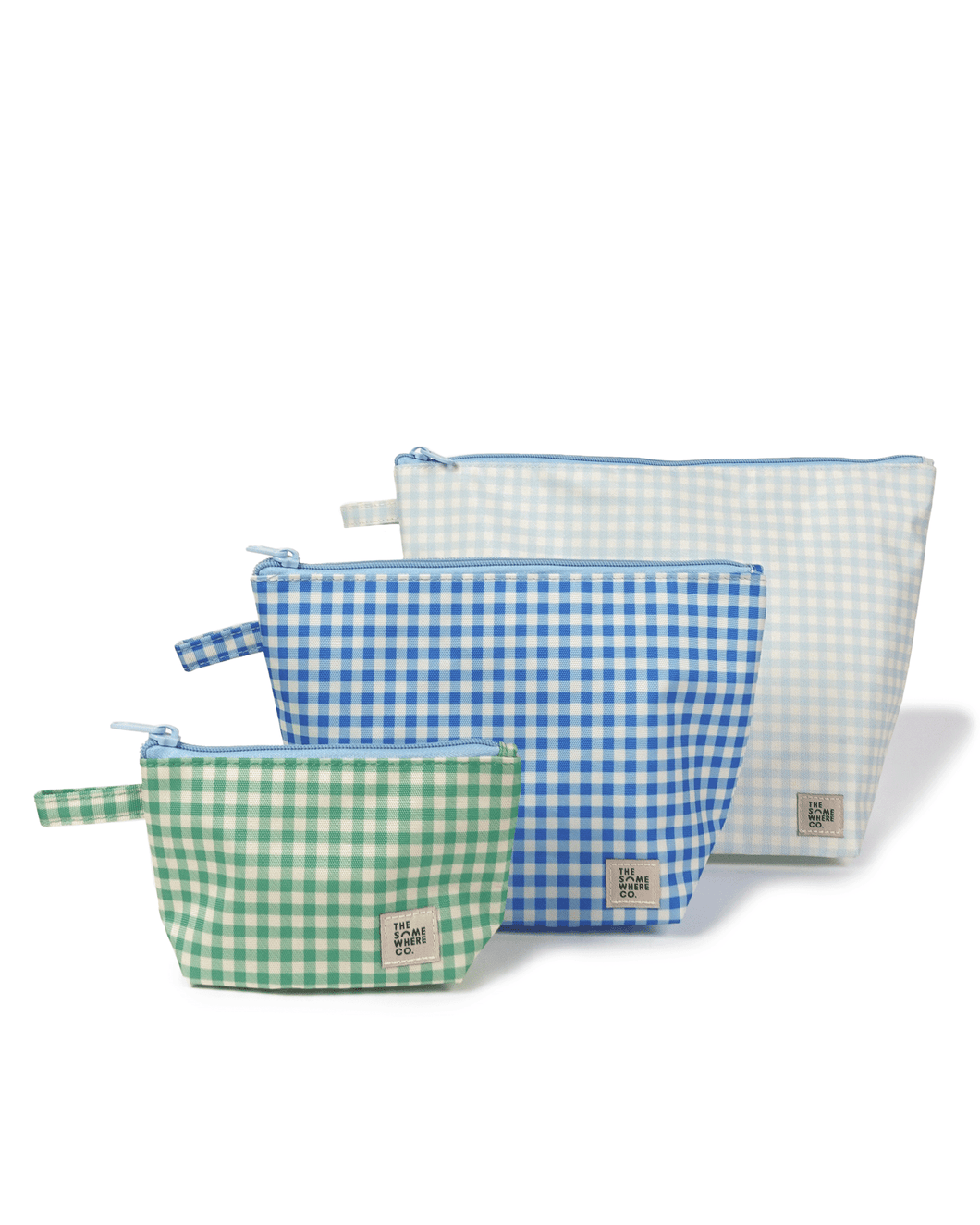 Blueberry Handy Pouches - Set of 3