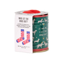 Load image into Gallery viewer, Gentlemen's Hardware Storage Tin &amp; Sock Set - Dogs