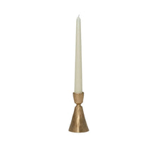 Load image into Gallery viewer, Orla Gold Coloured Metal Candlestick Holder: Large