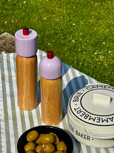 Salt & Pepper Grinder - Lilac & Red: Medium