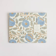 Load image into Gallery viewer, Hand Block Printed Gift Bags (Medium) - Blue Stone