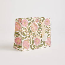 Load image into Gallery viewer, Hand Block Printed Gift Bags (Medium) - Blush