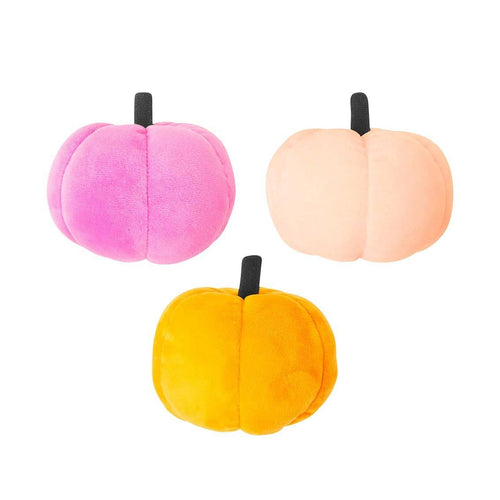 Halloween Velvet Pumpkin Decorations - Mixed Colours