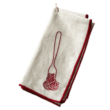 Load image into Gallery viewer, Linen Blend Napkins - Spaghetti (Set of 2)