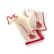 Load image into Gallery viewer, Linen Blend Napkins - Spaghetti (Set of 2)