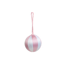 Load image into Gallery viewer, RED/WHITE Stripe Bauble