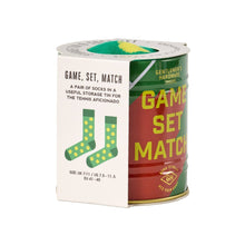 Load image into Gallery viewer, Gentlemen's Hardware Storage Tin &amp; Sock Set - Tennis