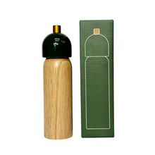 Load image into Gallery viewer, Salt &amp; Pepper Grinder - Green &amp; Gold: Large
